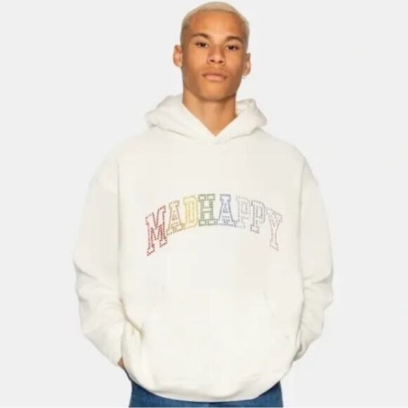 Madhappy X Swarovski Crystals Rainbow Hoodie - Picture 9 of 9
